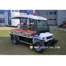 4 Wheel Emergency Electric Ambulance Car Electric Utility Cart Use in Community Park